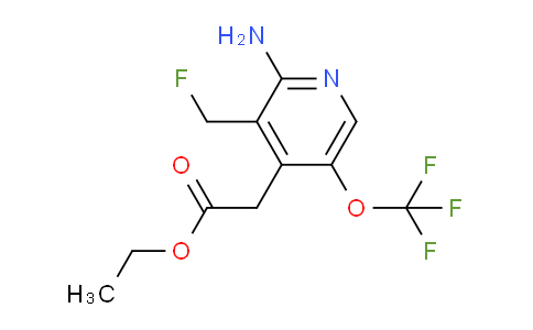 AM19262 | 1803993-56-7 | Ethyl 2-amino-3-(fluoromethyl)-5-(trifluoromethoxy)pyridine-4-acetate