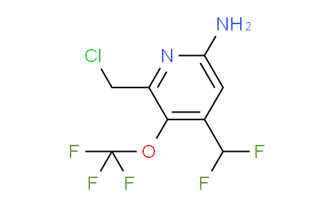 AM192622 | 1804534-61-9 | 6-Amino-2-(chloromethyl)-4-(difluoromethyl)-3-(trifluoromethoxy)pyridine