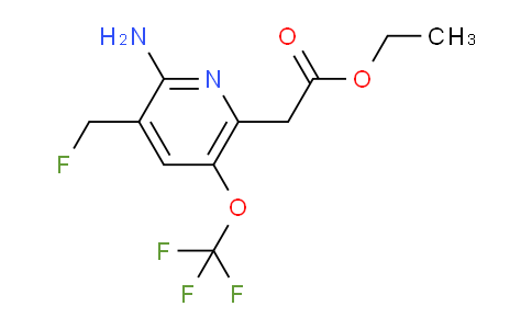 AM19263 | 1803633-30-8 | Ethyl 2-amino-3-(fluoromethyl)-5-(trifluoromethoxy)pyridine-6-acetate