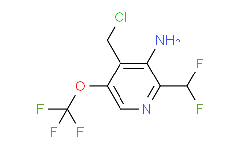 AM192630 | 1805988-26-4 | 3-Amino-4-(chloromethyl)-2-(difluoromethyl)-5-(trifluoromethoxy)pyridine