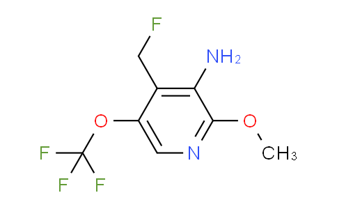 AM192631 | 1806230-54-5 | 3-Amino-4-(fluoromethyl)-2-methoxy-5-(trifluoromethoxy)pyridine