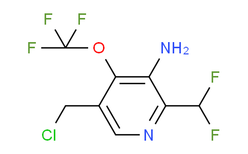 AM192637 | 1804021-43-9 | 3-Amino-5-(chloromethyl)-2-(difluoromethyl)-4-(trifluoromethoxy)pyridine