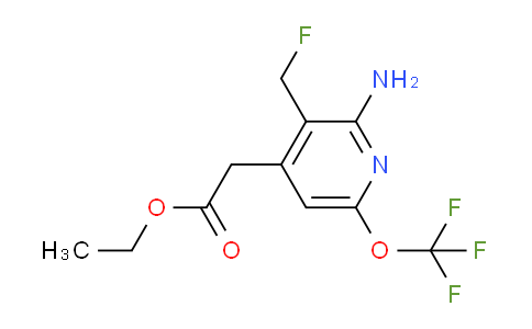 AM19264 | 1804542-05-9 | Ethyl 2-amino-3-(fluoromethyl)-6-(trifluoromethoxy)pyridine-4-acetate
