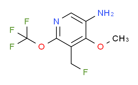5-Amino-3-(fluoromethyl)-4-methoxy-2-(trifluoromethoxy)pyridine
