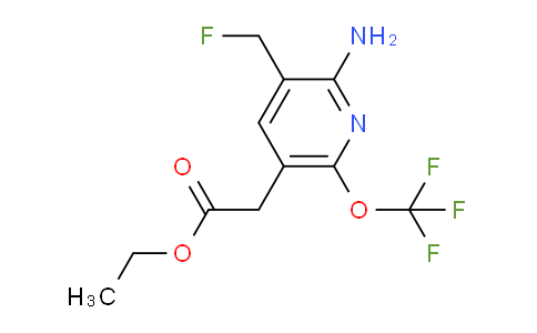 AM19265 | 1804615-61-9 | Ethyl 2-amino-3-(fluoromethyl)-6-(trifluoromethoxy)pyridine-5-acetate