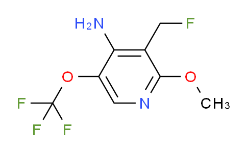 4-Amino-3-(fluoromethyl)-2-methoxy-5-(trifluoromethoxy)pyridine