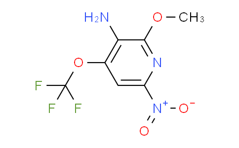 3-Amino-2-methoxy-6-nitro-4-(trifluoromethoxy)pyridine