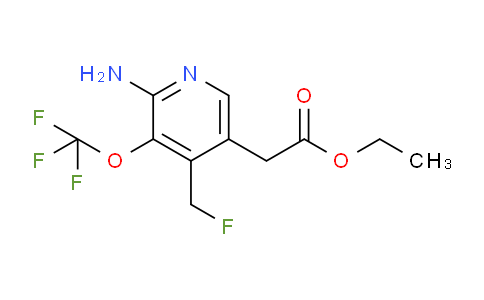 AM19266 | 1803575-16-7 | Ethyl 2-amino-4-(fluoromethyl)-3-(trifluoromethoxy)pyridine-5-acetate