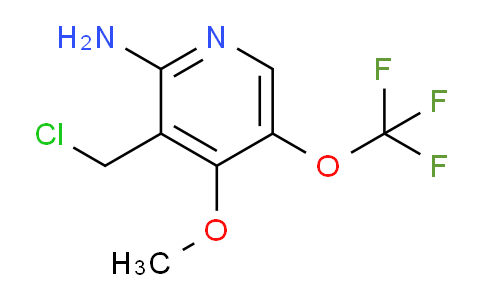 2-Amino-3-(chloromethyl)-4-methoxy-5-(trifluoromethoxy)pyridine