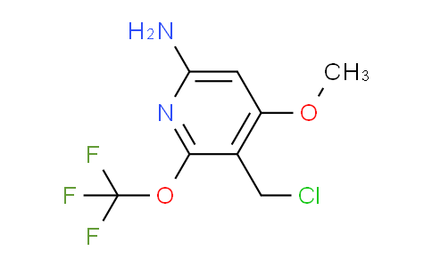 6-Amino-3-(chloromethyl)-4-methoxy-2-(trifluoromethoxy)pyridine