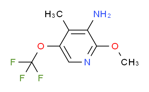 3-Amino-2-methoxy-4-methyl-5-(trifluoromethoxy)pyridine