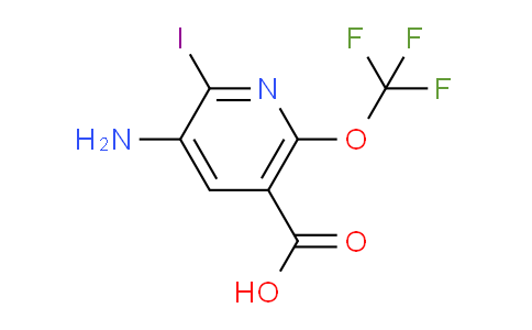 AM192696 | 1803929-58-9 | 3-Amino-2-iodo-6-(trifluoromethoxy)pyridine-5-carboxylic acid