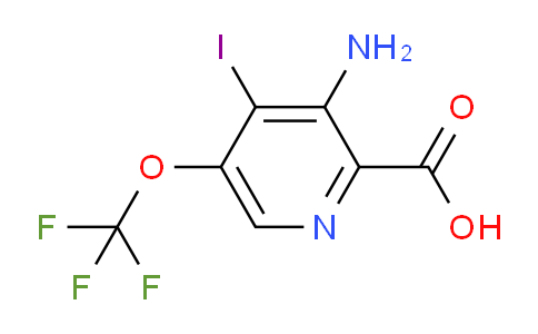 AM192698 | 1804594-51-1 | 3-Amino-4-iodo-5-(trifluoromethoxy)pyridine-2-carboxylic acid