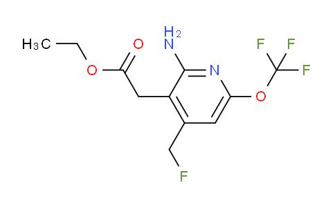 AM19270 | 1806130-28-8 | Ethyl 2-amino-4-(fluoromethyl)-6-(trifluoromethoxy)pyridine-3-acetate