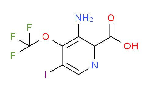 AM192703 | 1804527-47-6 | 3-Amino-5-iodo-4-(trifluoromethoxy)pyridine-2-carboxylic acid