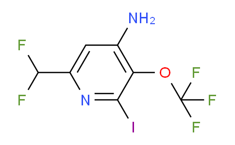 AM192704 | 1803927-90-3 | 4-Amino-6-(difluoromethyl)-2-iodo-3-(trifluoromethoxy)pyridine