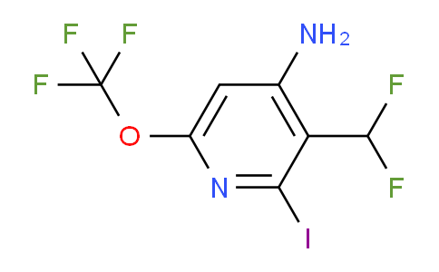 AM192707 | 1804385-06-5 | 4-Amino-3-(difluoromethyl)-2-iodo-6-(trifluoromethoxy)pyridine