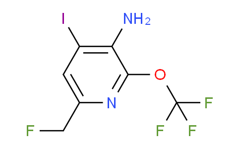 AM192712 | 1804023-39-9 | 3-Amino-6-(fluoromethyl)-4-iodo-2-(trifluoromethoxy)pyridine