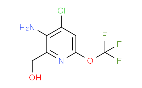 3-Amino-4-chloro-6-(trifluoromethoxy)pyridine-2-methanol