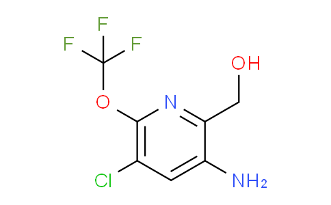 3-Amino-5-chloro-6-(trifluoromethoxy)pyridine-2-methanol