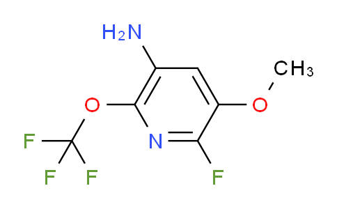 AM192734 | 1804573-10-1 | 5-Amino-2-fluoro-3-methoxy-6-(trifluoromethoxy)pyridine
