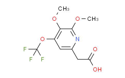 2,3-Dimethoxy-4-(trifluoromethoxy)pyridine-6-acetic acid