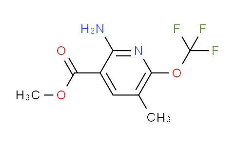 Methyl 2-amino-5-methyl-6-(trifluoromethoxy)pyridine-3-carboxylate