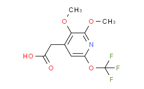 2,3-Dimethoxy-6-(trifluoromethoxy)pyridine-4-acetic acid