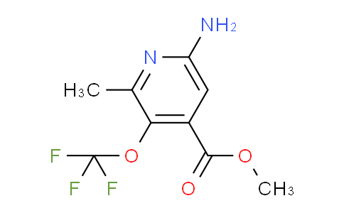 Methyl 6-amino-2-methyl-3-(trifluoromethoxy)pyridine-4-carboxylate