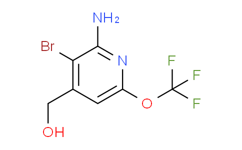 2-Amino-3-bromo-6-(trifluoromethoxy)pyridine-4-methanol