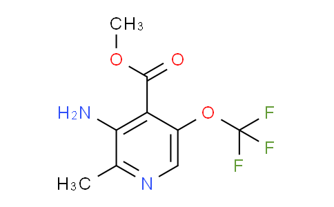 Methyl 3-amino-2-methyl-5-(trifluoromethoxy)pyridine-4-carboxylate