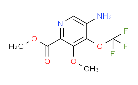 AM192757 | 1804525-55-0 | Methyl 5-amino-3-methoxy-4-(trifluoromethoxy)pyridine-2-carboxylate