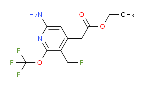AM19276 | 1803575-22-5 | Ethyl 6-amino-3-(fluoromethyl)-2-(trifluoromethoxy)pyridine-4-acetate