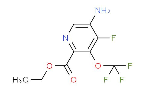 AM192762 | 1803437-59-3 | Ethyl 5-amino-4-fluoro-3-(trifluoromethoxy)pyridine-2-carboxylate