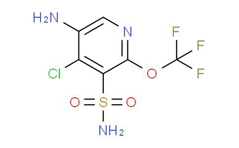 5-Amino-4-chloro-2-(trifluoromethoxy)pyridine-3-sulfonamide