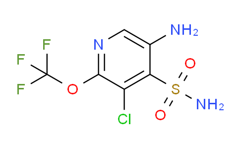 5-Amino-3-chloro-2-(trifluoromethoxy)pyridine-4-sulfonamide