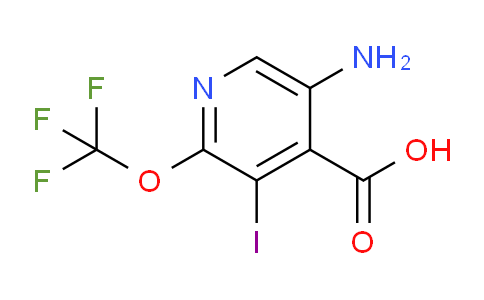 AM192776 | 1804027-88-0 | 5-Amino-3-iodo-2-(trifluoromethoxy)pyridine-4-carboxylic acid