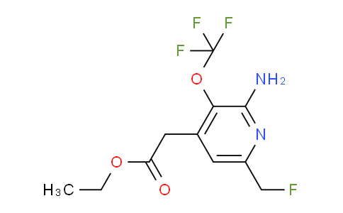 AM19278 | 1804376-98-4 | Ethyl 2-amino-6-(fluoromethyl)-3-(trifluoromethoxy)pyridine-4-acetate