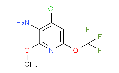 3-Amino-4-chloro-2-methoxy-6-(trifluoromethoxy)pyridine