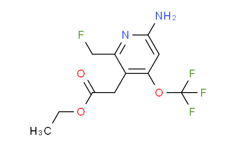 AM19281 | 1806099-69-3 | Ethyl 6-amino-2-(fluoromethyl)-4-(trifluoromethoxy)pyridine-3-acetate