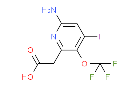 6-Amino-4-iodo-3-(trifluoromethoxy)pyridine-2-acetic acid