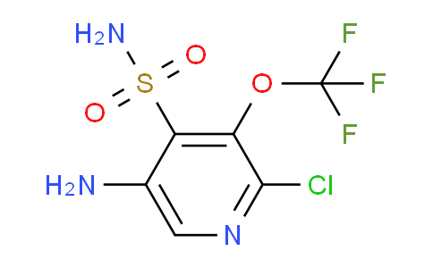 5-Amino-2-chloro-3-(trifluoromethoxy)pyridine-4-sulfonamide