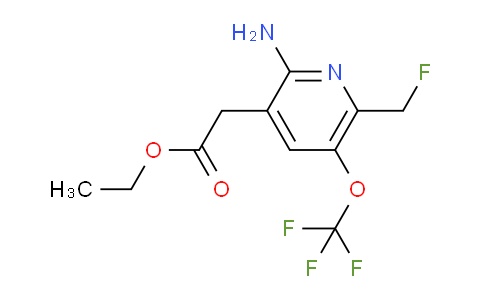 AM19282 | 1803993-76-1 | Ethyl 2-amino-6-(fluoromethyl)-5-(trifluoromethoxy)pyridine-3-acetate