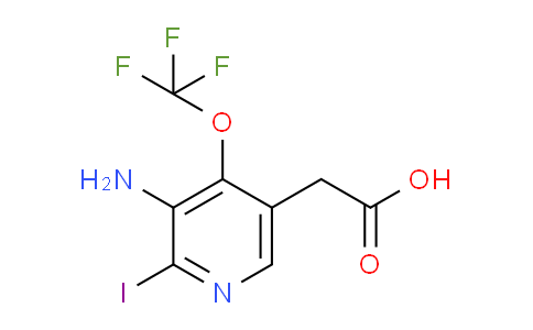 AM192822 | 1803977-90-3 | 3-Amino-2-iodo-4-(trifluoromethoxy)pyridine-5-acetic acid