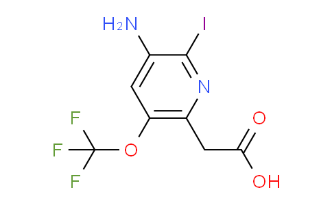 AM192823 | 1804588-06-4 | 3-Amino-2-iodo-5-(trifluoromethoxy)pyridine-6-acetic acid