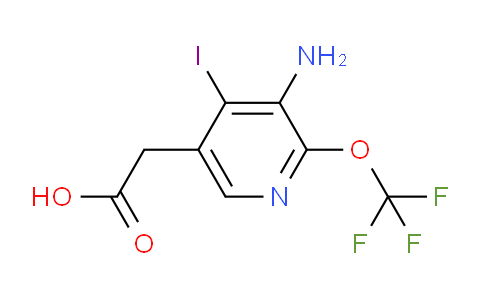 AM192824 | 1804024-23-4 | 3-Amino-4-iodo-2-(trifluoromethoxy)pyridine-5-acetic acid