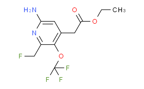 AM19283 | 1804615-75-5 | Ethyl 6-amino-2-(fluoromethyl)-3-(trifluoromethoxy)pyridine-4-acetate
