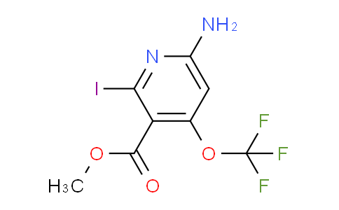 Methyl 6-amino-2-iodo-4-(trifluoromethoxy)pyridine-3-carboxylate