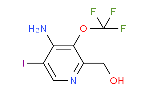 4-Amino-5-iodo-3-(trifluoromethoxy)pyridine-2-methanol