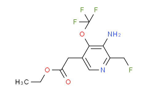 AM19284 | 1804542-15-1 | Ethyl 3-amino-2-(fluoromethyl)-4-(trifluoromethoxy)pyridine-5-acetate